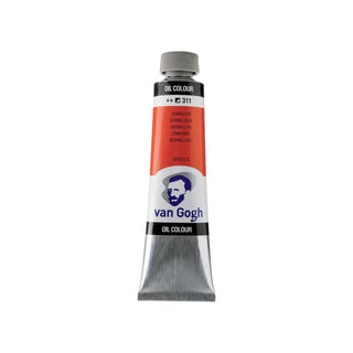 Van Gogh Oil Color Tube, 311 Vermillion (40ml) Royal Talens vdiue2-zt.myshopify.com