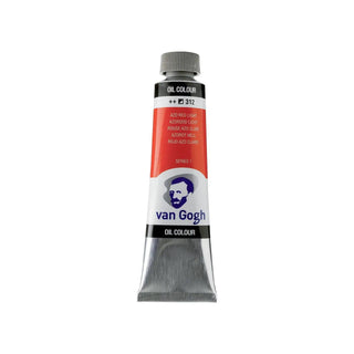 Van Gogh Oil Color Tube, 312 Azo Red Light (40ml) Royal Talens vdiue2-zt.myshopify.com
