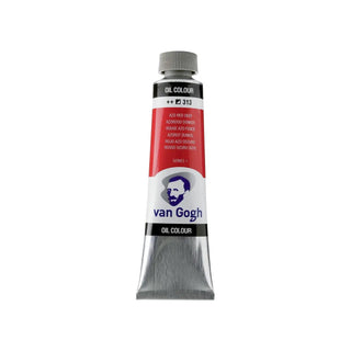 Van Gogh Oil Color Tube, 313 Azo Red Deep (40ml) Royal Talens vdiue2-zt.myshopify.com