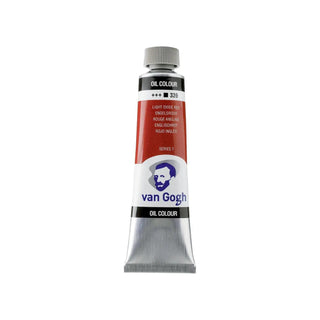 Van Gogh Oil Color Tube, 339 Light Oxide Red (40ml) Royal Talens vdiue2-zt.myshopify.com