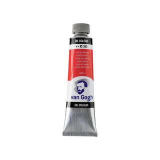 Van Gogh Oil Color Tube, 393 Azo Red Medium (40ml) Royal Talens vdiue2-zt.myshopify.com