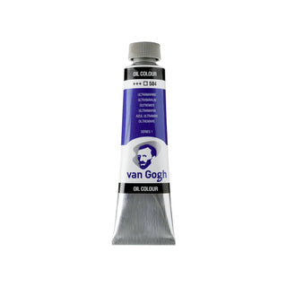 Van Gogh Oil Color Tube, 504 Ultramarine Deep (40ml) Royal Talens vdiue2-zt.myshopify.com