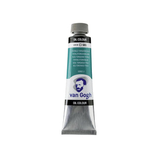 Van Gogh Oil Color Tube, 565 Phthalo Turquoise Blue (40ml) Royal Talens vdiue2-zt.myshopify.com
