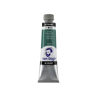 Van Gogh Oil Color Tube, 654 Fir Green (40ml) Royal Talens vdiue2-zt.myshopify.com