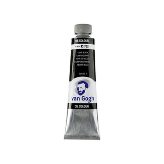 Van Gogh Oil Color Tube, 702 Lamp Black (40ml) Royal Talens vdiue2-zt.myshopify.com