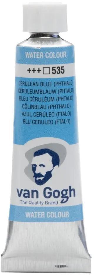 Van Gogh Watercolor Tube, Cerulean Blue Phthalo Van Gogh vdiue2-zt.myshopify.com