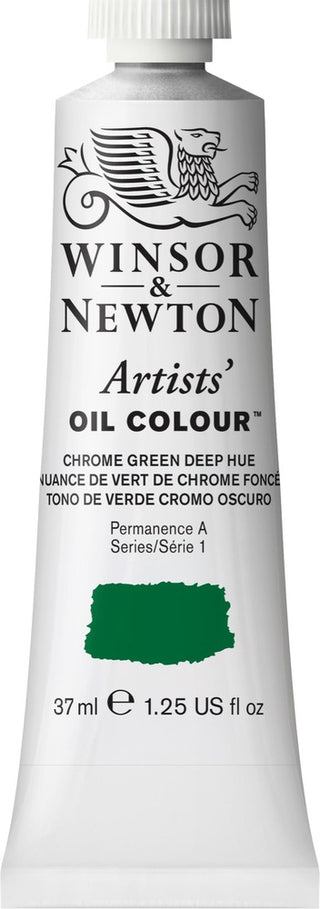 Peinture à l'huile pour artistes, tube de 37 ml, vert Winsor