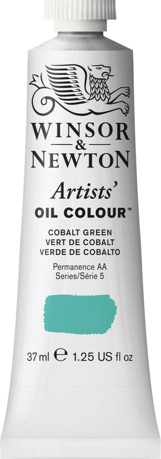 Tube de peinture à l'huile pour artistes, 37 ml, vert émeraude