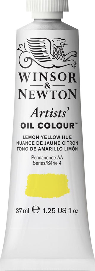 Artists' Oil Colour 37ml Tube, Lemon Yellow Hue Winsor & Newton vdiue2-zt.myshopify.com