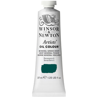 Artists' Oil Colour 37ml Tube, Mineral Green Deep Winsor & Newton vdiue2-zt.myshopify.com