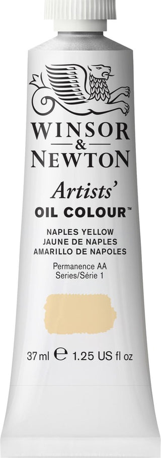 Artists' Oil Colour 37ml Tube, Naples Yellow Winsor & Newton vdiue2-zt.myshopify.com