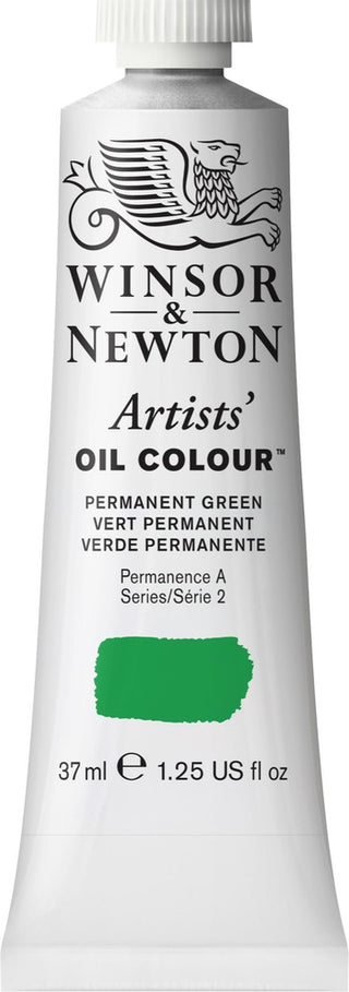 Artists' Oil Colour 37ml Tube, Permanent Green Winsor & Newton vdiue2-zt.myshopify.com