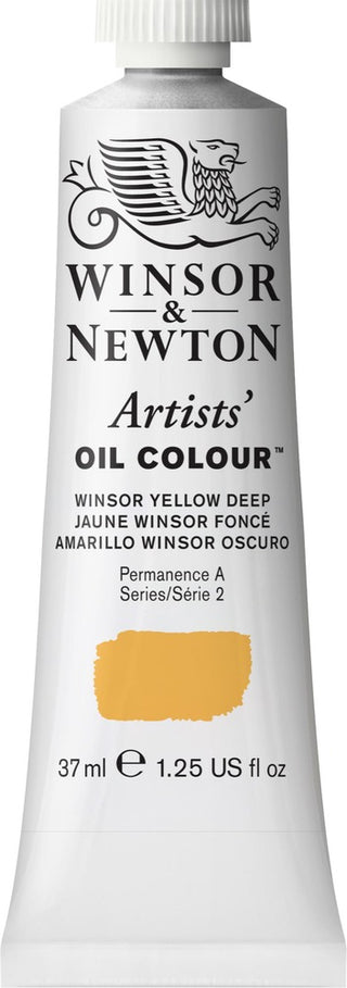 Artists' Oil Colour 37ml Tube, Winsor Yellow Deep Winsor & Newton vdiue2-zt.myshopify.com