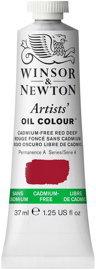 Artists' Oil Colour 37ml Tube, Cadmium-Free Red Deep Winsor & Newton vdiue2-zt.myshopify.com