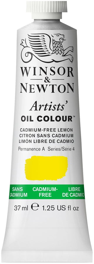 Artists' Oil Colour 37ml Tube, Cadmium-Free Lemon Winsor & Newton vdiue2-zt.myshopify.com