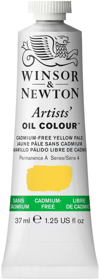 Artists' Oil Colour 37ml Tube, Cadmium-Free Yellow Pale Winsor & Newton vdiue2-zt.myshopify.com