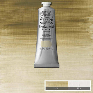 Professional Acrylic 60ml Tube, Davy's Gray