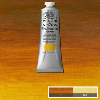 Professional Acrylic 60ml Tube, Nickel Azo Yellow
