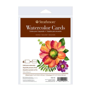 Watercolor Cards, 5" x 6.875" (6pk) Strathmore vdiue2-zt.myshopify.com