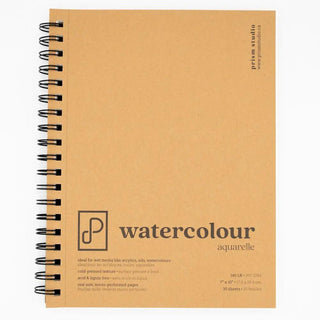 Watercolour Pad, 7" x 10" - Cold Pressed 140lb (Wire Bound) Prism Studio vdiue2-zt.myshopify.com