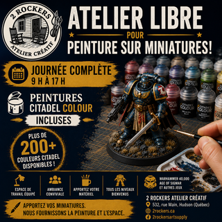 2 Rockers Miniatures Open Atelier