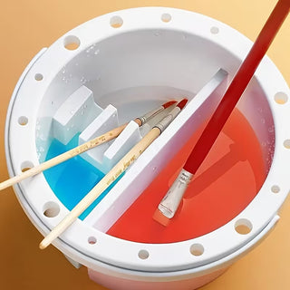 Paintbrush Cleaning Station
