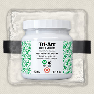 Bocal de moyen acrylique Tri-Art Gel Medium Matte 250ml