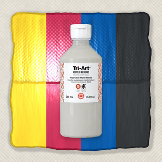 Tri-Art Vernis Acrylique Brillant Dur 250ml avec finition brillante